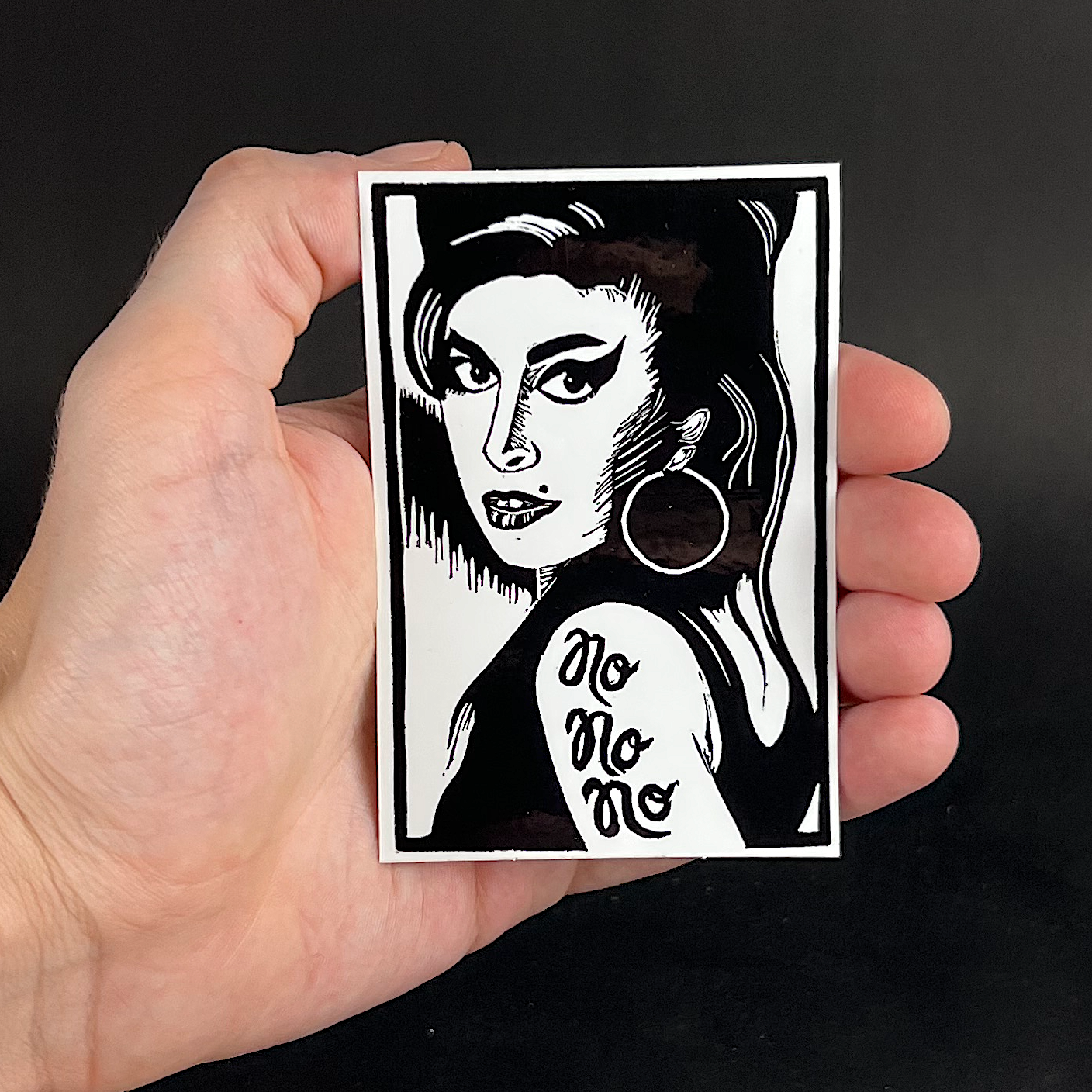 Amy Winehouse- sticker