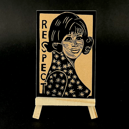Aretha Franklin (RESPECT) - sticker