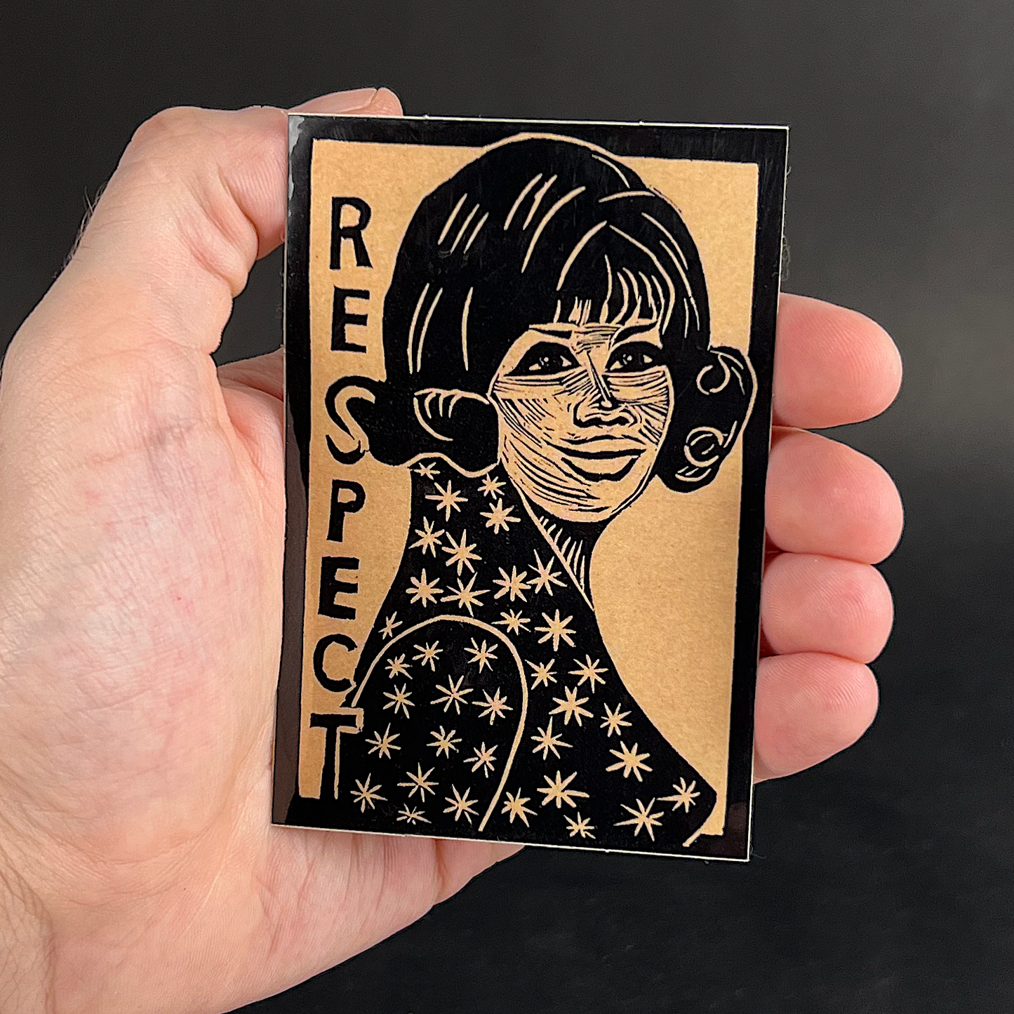 Aretha Franklin (RESPECT) - sticker