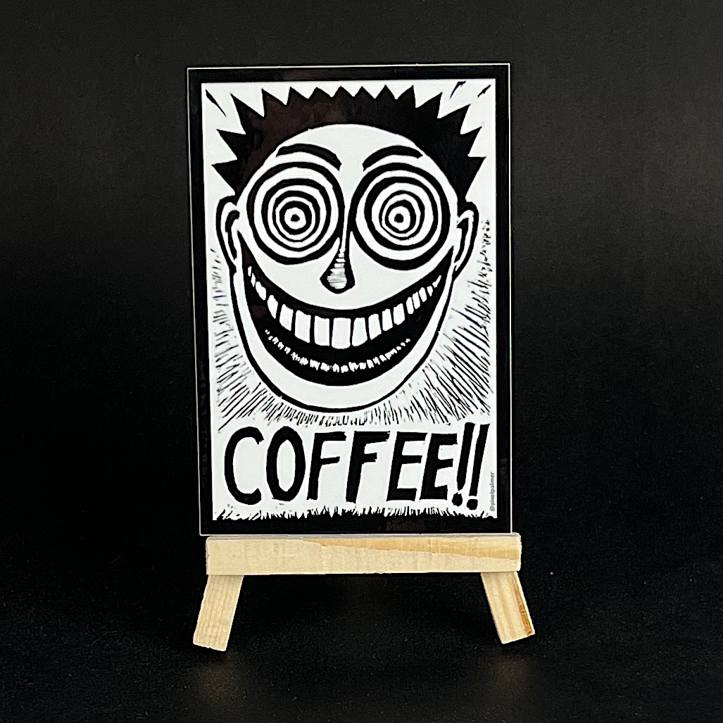 COFFEE- sticker