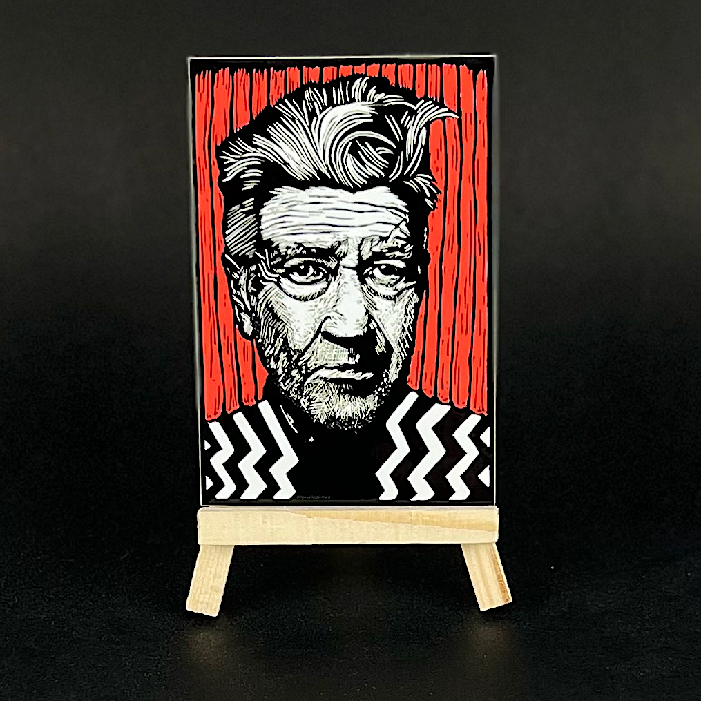 David Lynch - sticker