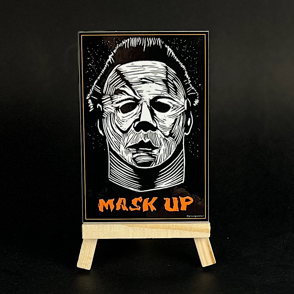 Michael Myers (Mask Up) - sticker