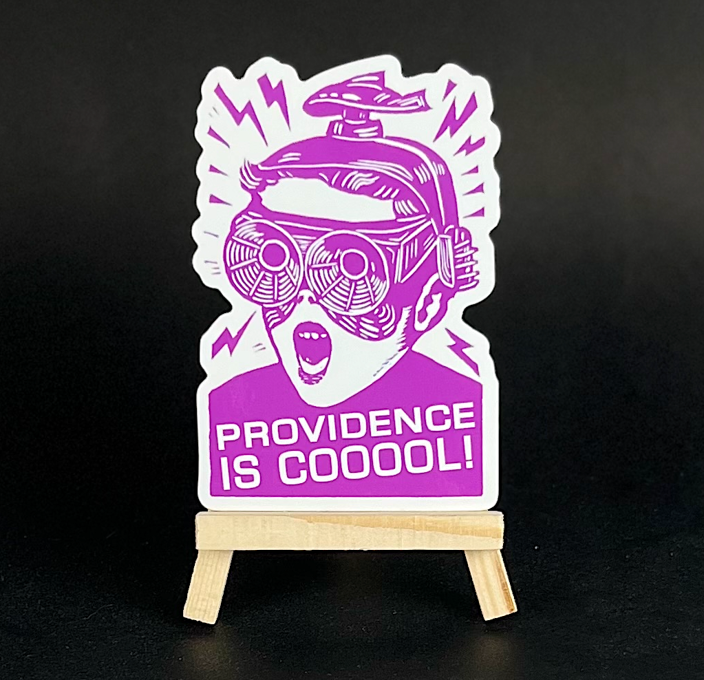 Providence is COOOOL - sticker