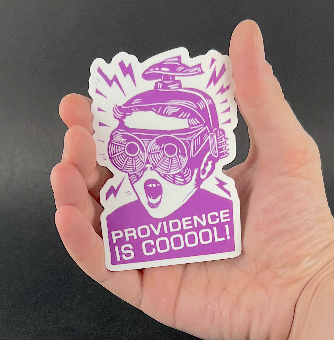 Providence is COOOOL - sticker