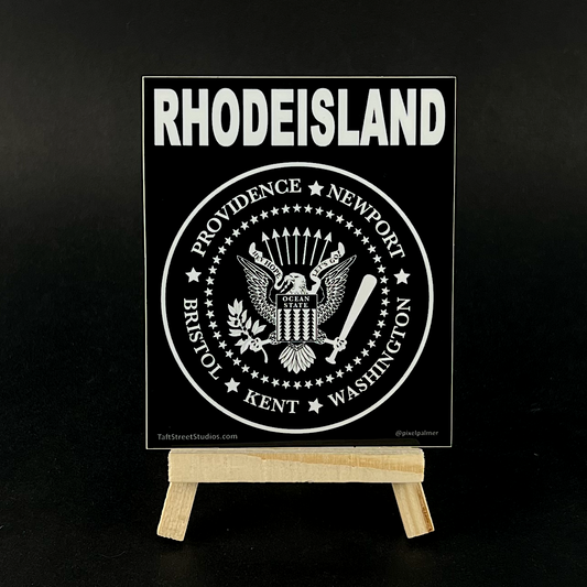 Rhody Punk- sticker