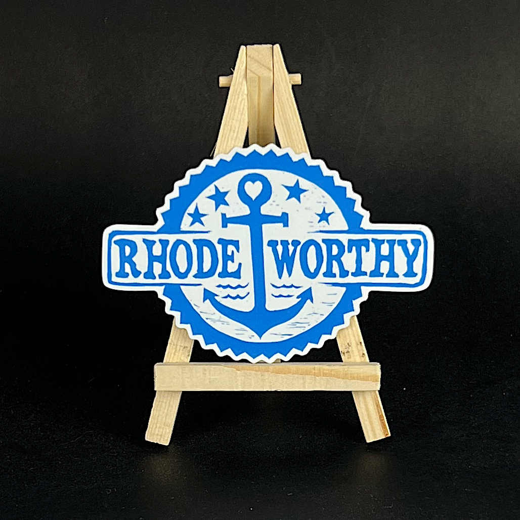 Rhode Worthy - sticker