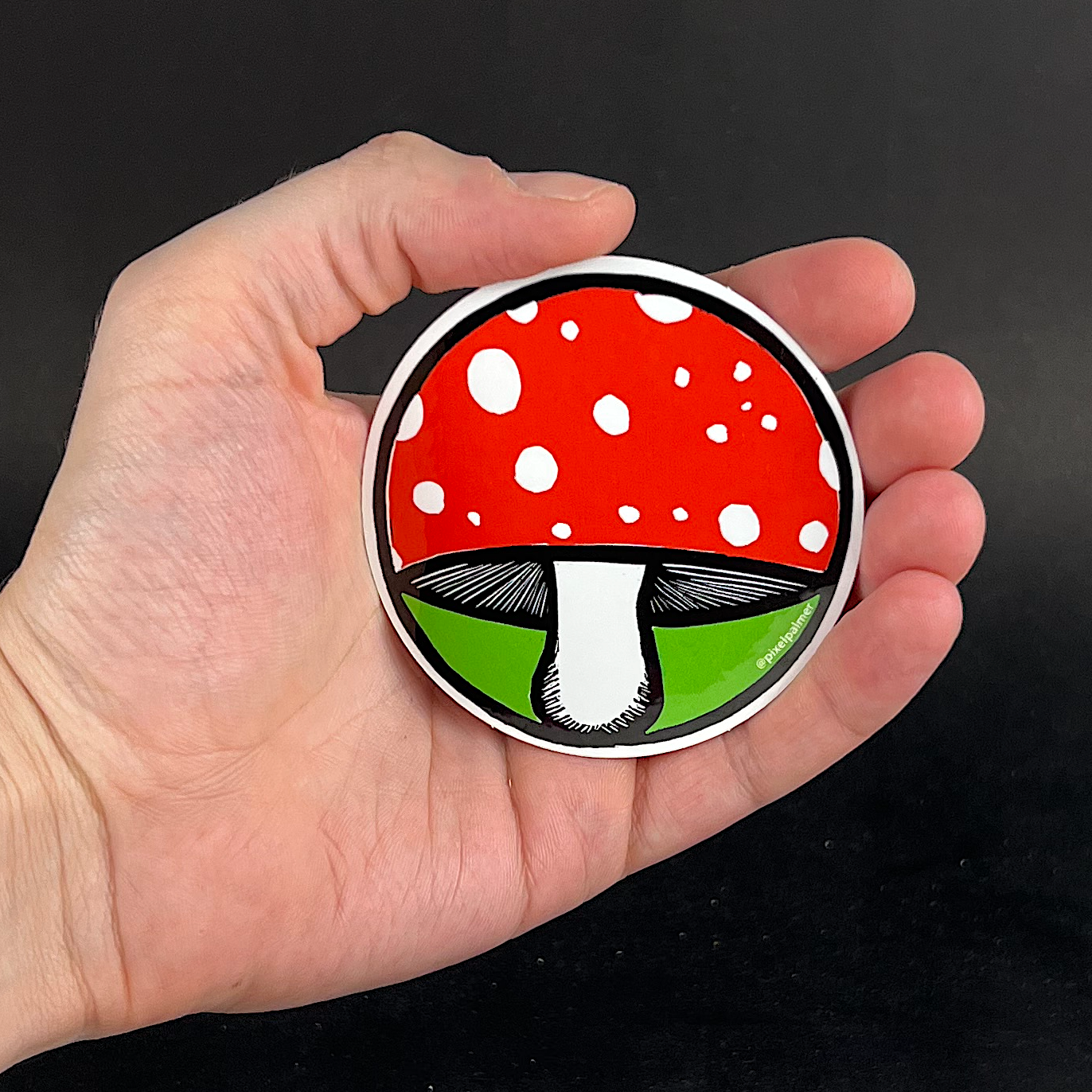 Mushroom- sticker