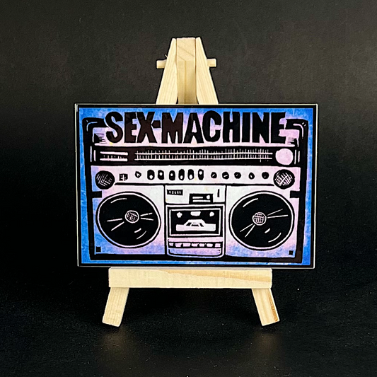 Sex Machine - sticker