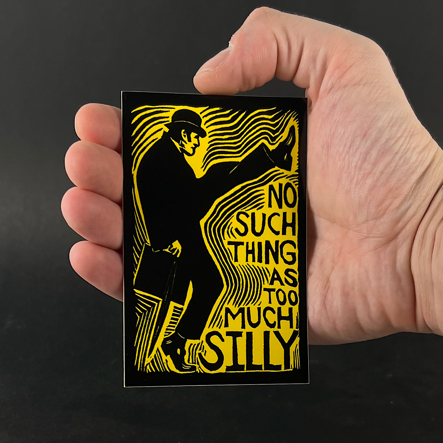 Silly Walks - sticker