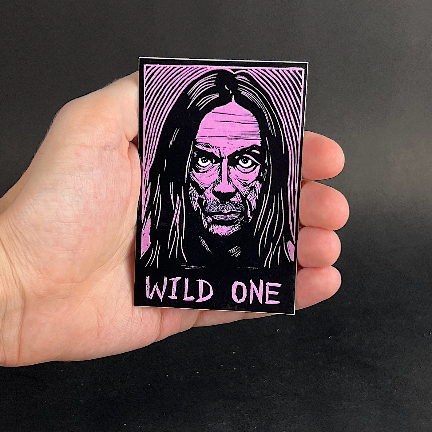 Iggy Pop (Wild One) - sticker