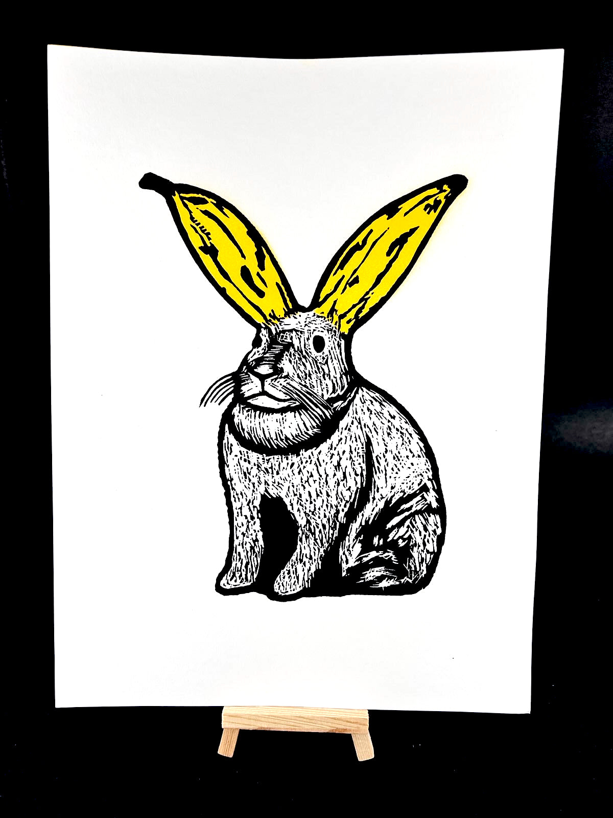 Bunnana - Screen Print