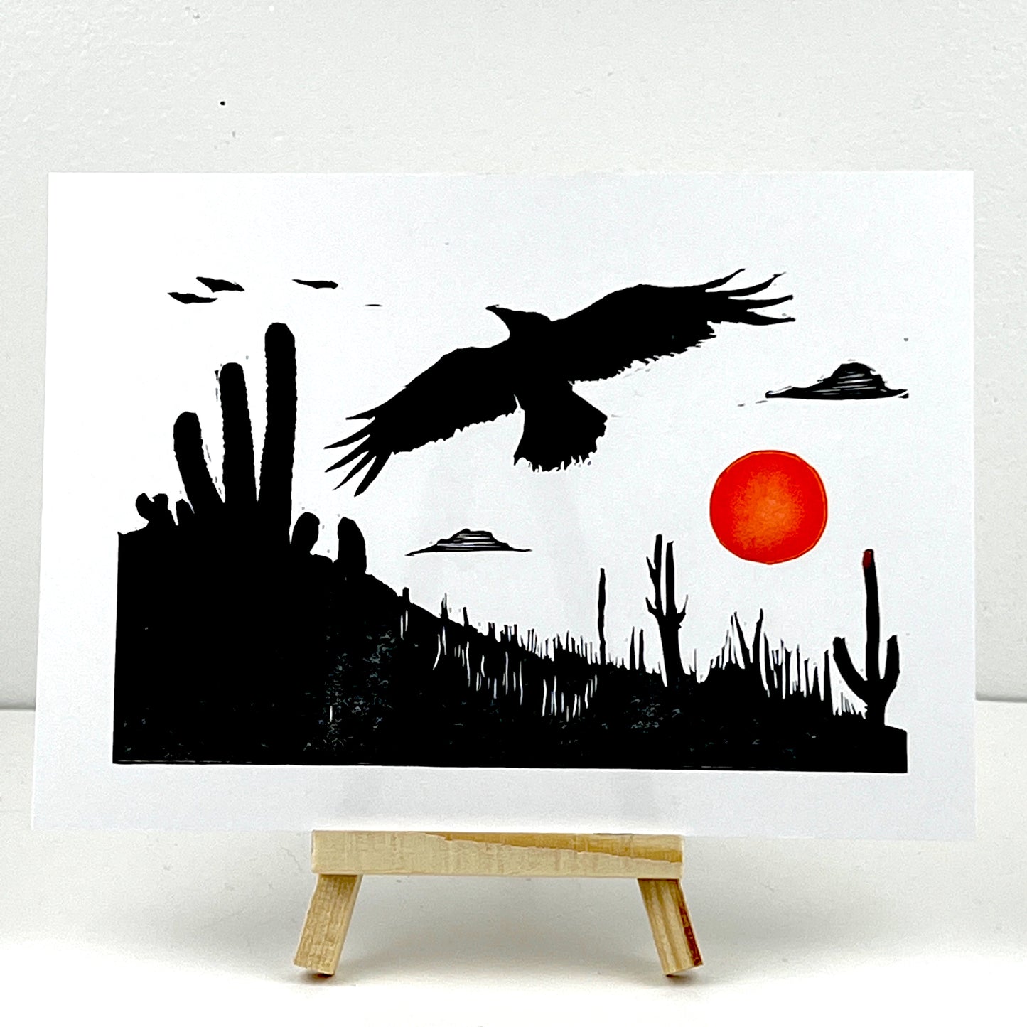 Desert Bird Sun