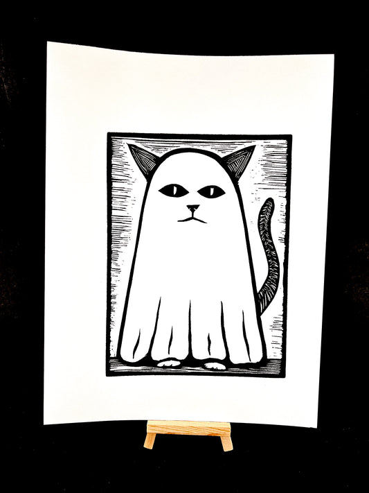 Kitty Boo - Screen Print