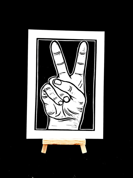 V for Victory - Peace Out!