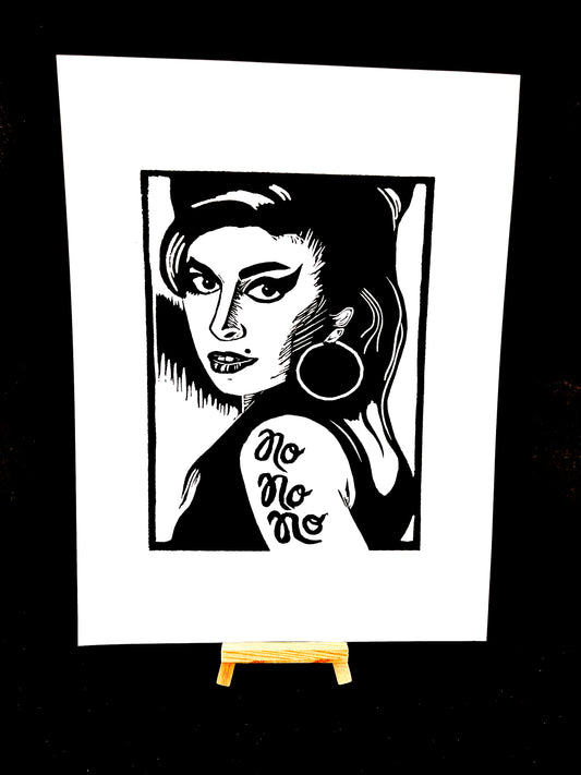Amy Winehouse "No No No" - Screen Print