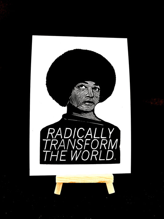Angela Davis - Radically Transform the World.