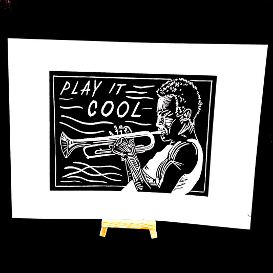Miles Davis PLAY IT COOL - Screen Print