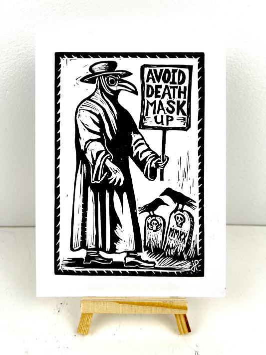 Avoid Death Mask Up - Plague Doctor 2020